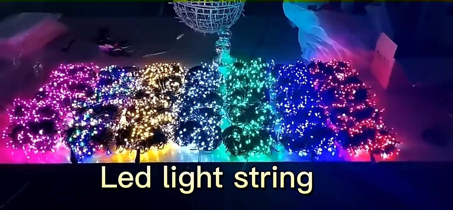Festival Ulang Tahun Dekorasi Vintage Peri Wedding Outdoor LED String Lampu Wenda Deco 1