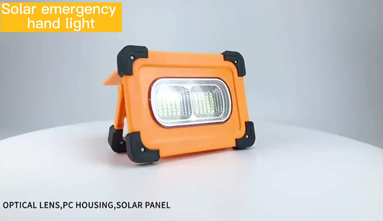  Intro to Hot Selling Product Rechargeable Camping Portable Emergency Led Solar Flood Light Wenda Deco 