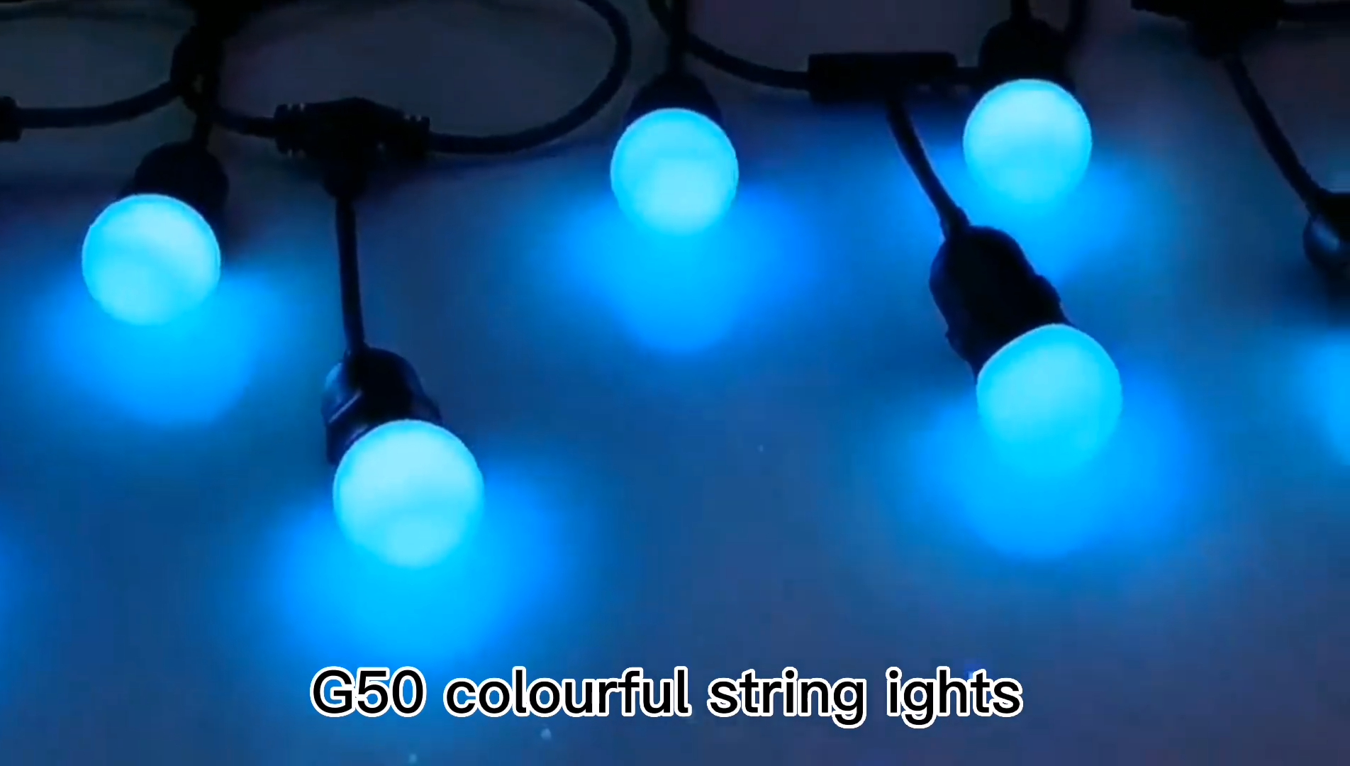  G50 bulb Led festoon christmas decoration party fairy string light Products | Wenda Deco 