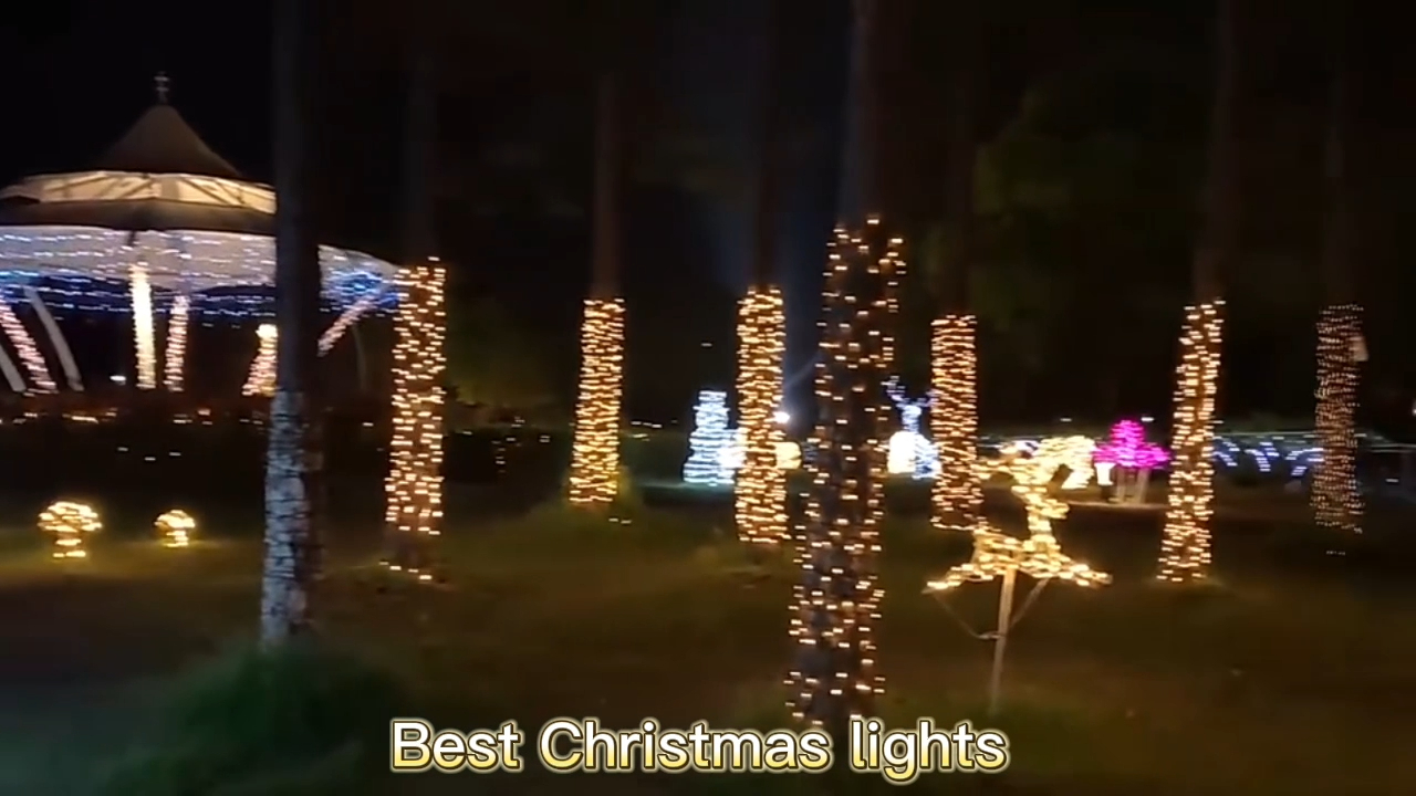 Dekorasi Rumah Taman Lampu Tali Led Lampu Hias Luar Ruangan Tali Dinding Peri Dekorasi Natal Lampu Tirai Led 1