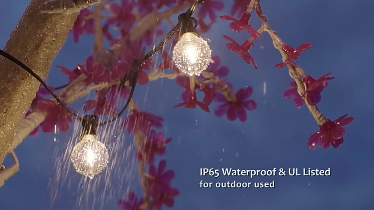  China E27 G40 LED string light for holiday decoration manufacturers - Wenda Deco 