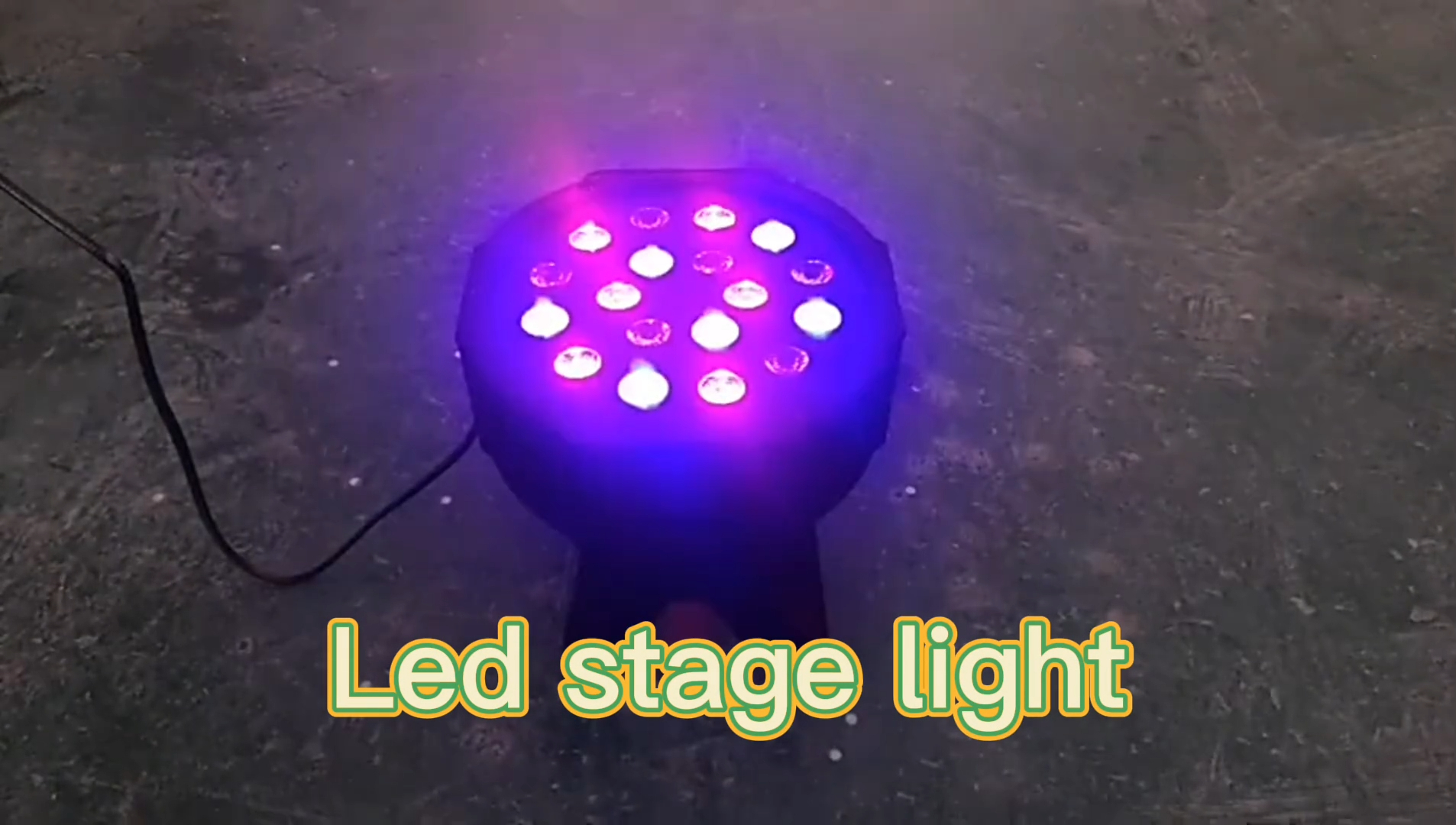 Ofertă fierbinte Lumini de petrecere Disco Lumină stroboscopică Crystal Magic Ball RGB Lumină de scenă cu telecomandă Wenda Deco 1