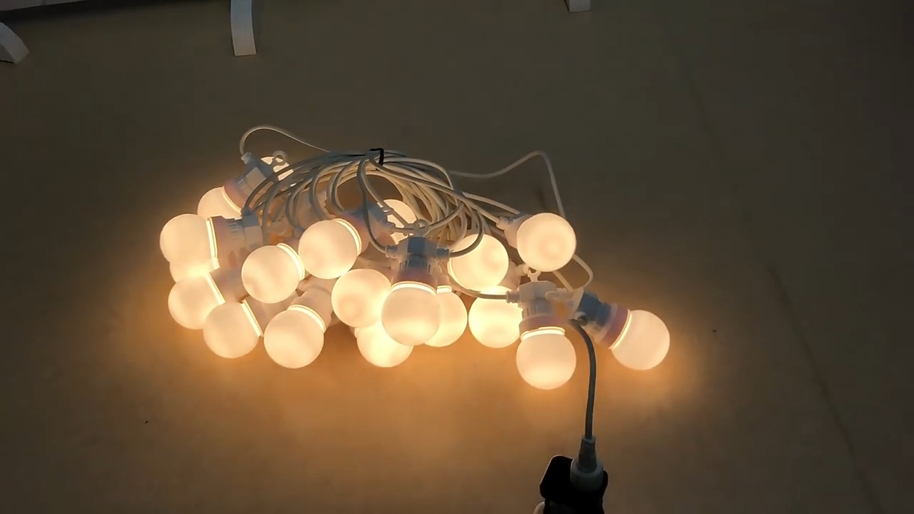 Beste G50 Girlandenlichter Lichterketten im Freien Fabrikpreis - Wenda Deco 1