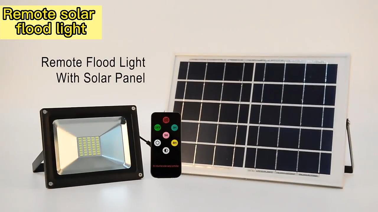  China Remote Control LED Solar Flood Light manufacturers - Wenda Deco 