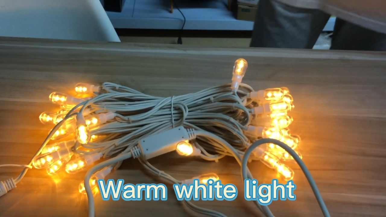 Festival Decor led garland Night Light outdoor other holiday lighting E14 220V LED Edison Bulb String Light 1