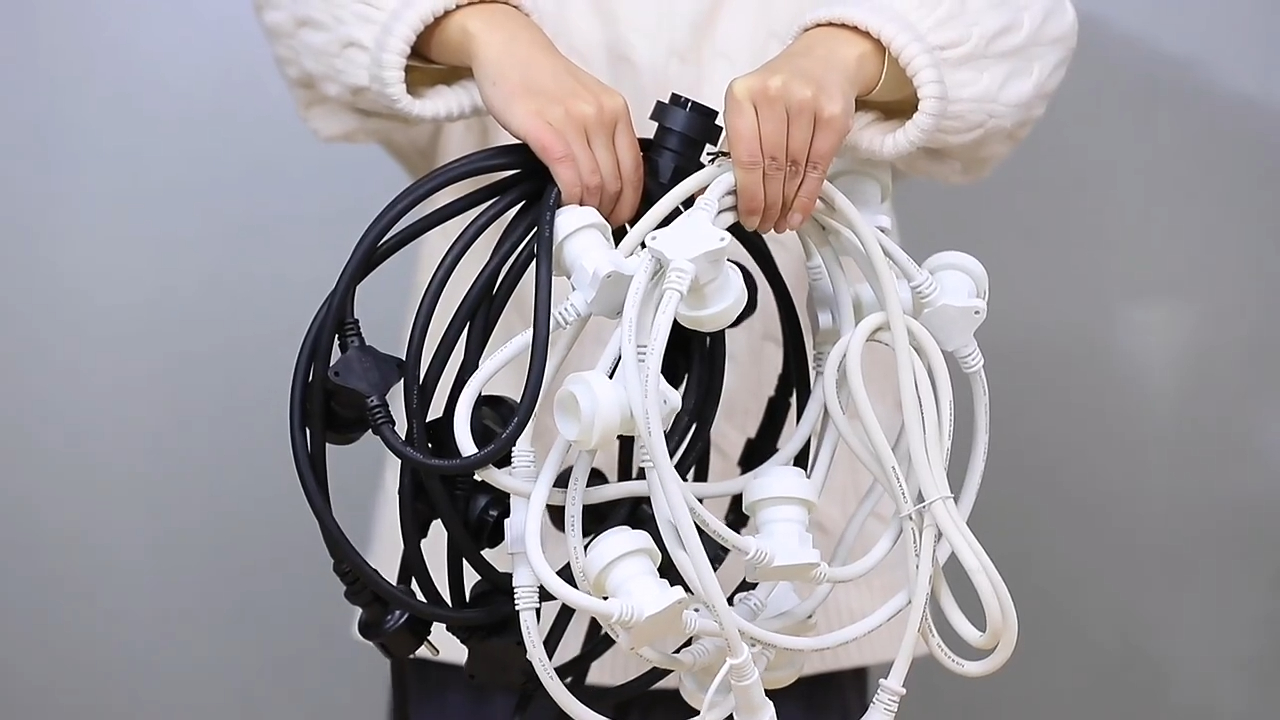  Best round cable festoon light Factory Price - Wenda Deco 