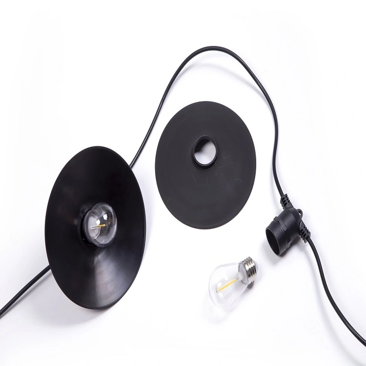 wendadeco high quality outdoor decorative plastic S14 2W 220V outdoor string lights 1