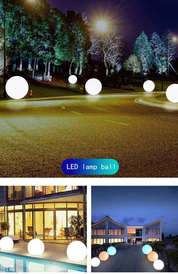 中国からの LED 家具ライト メーカー向けのカスタマイズされたカスタマイズされた LED ライト ボール RGB |ウェンダ・デコ 14