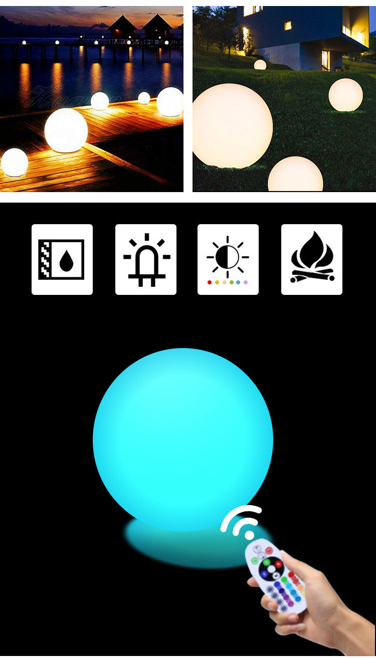 中国からの LED 家具ライト メーカー向けのカスタマイズされたカスタマイズされた LED ライト ボール RGB |ウェンダ・デコ 16
