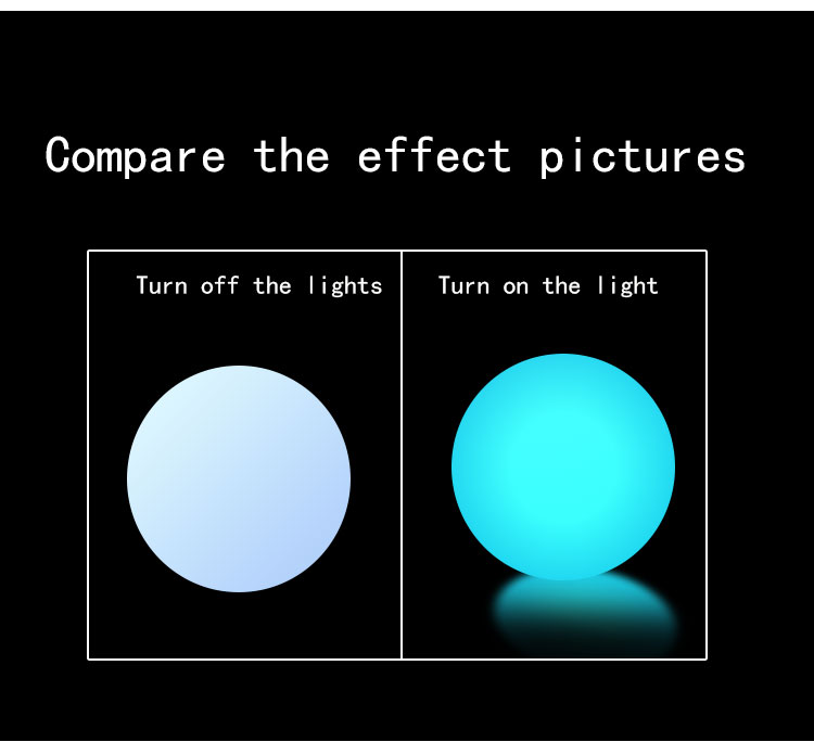 中国からの LED 家具ライト メーカー向けのカスタマイズされたカスタマイズされた LED ライト ボール RGB |ウェンダ・デコ 24