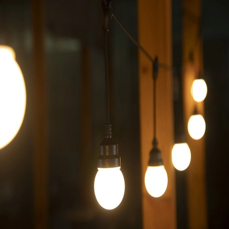 Harga Grosir G50 Lampu Hias Jatuh 100M Lampu Jatuh Pencahayaan Liburan Irama Ip44 G50 Bohlam Tetap Lampu Tali Edison 1