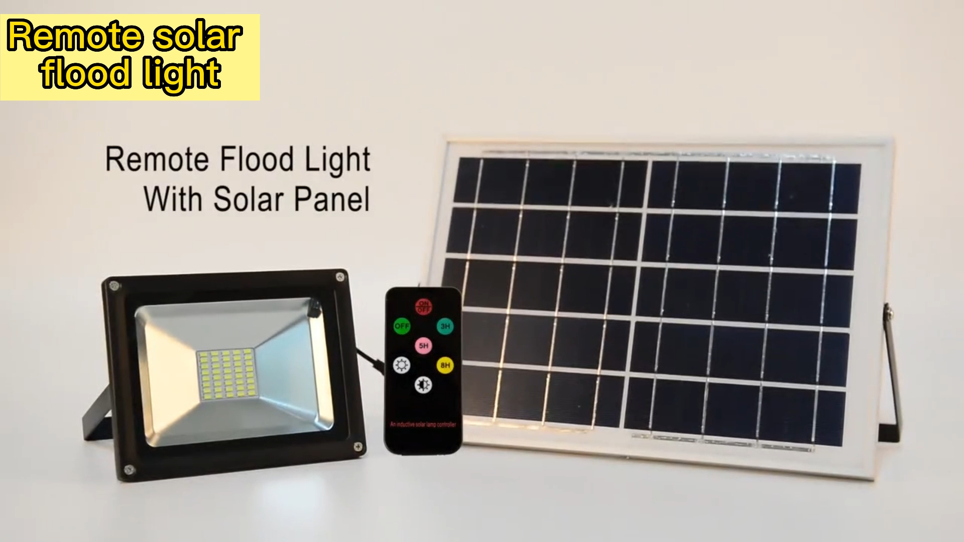 China Remote solar flood light manufacturers - Wenda Deco 1