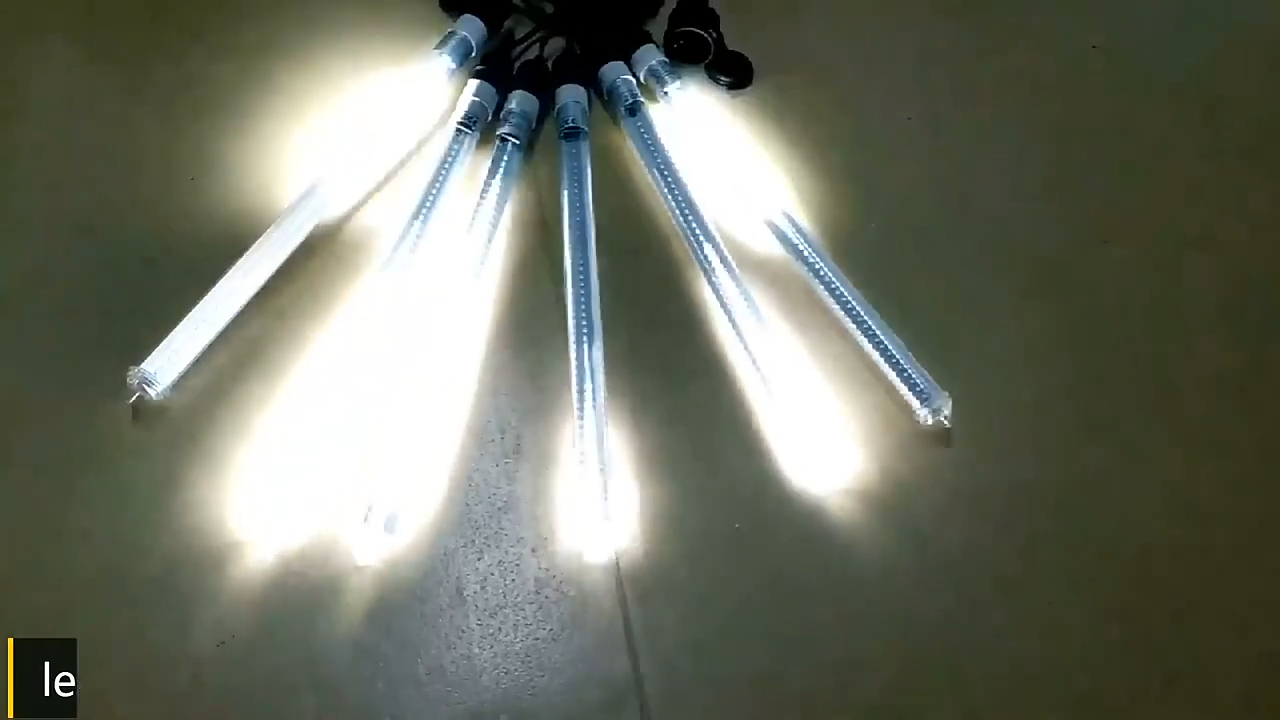 pemasok lampu hujan salju led lampu meteor led &amp; produsen | Produk Wenda Deco 1