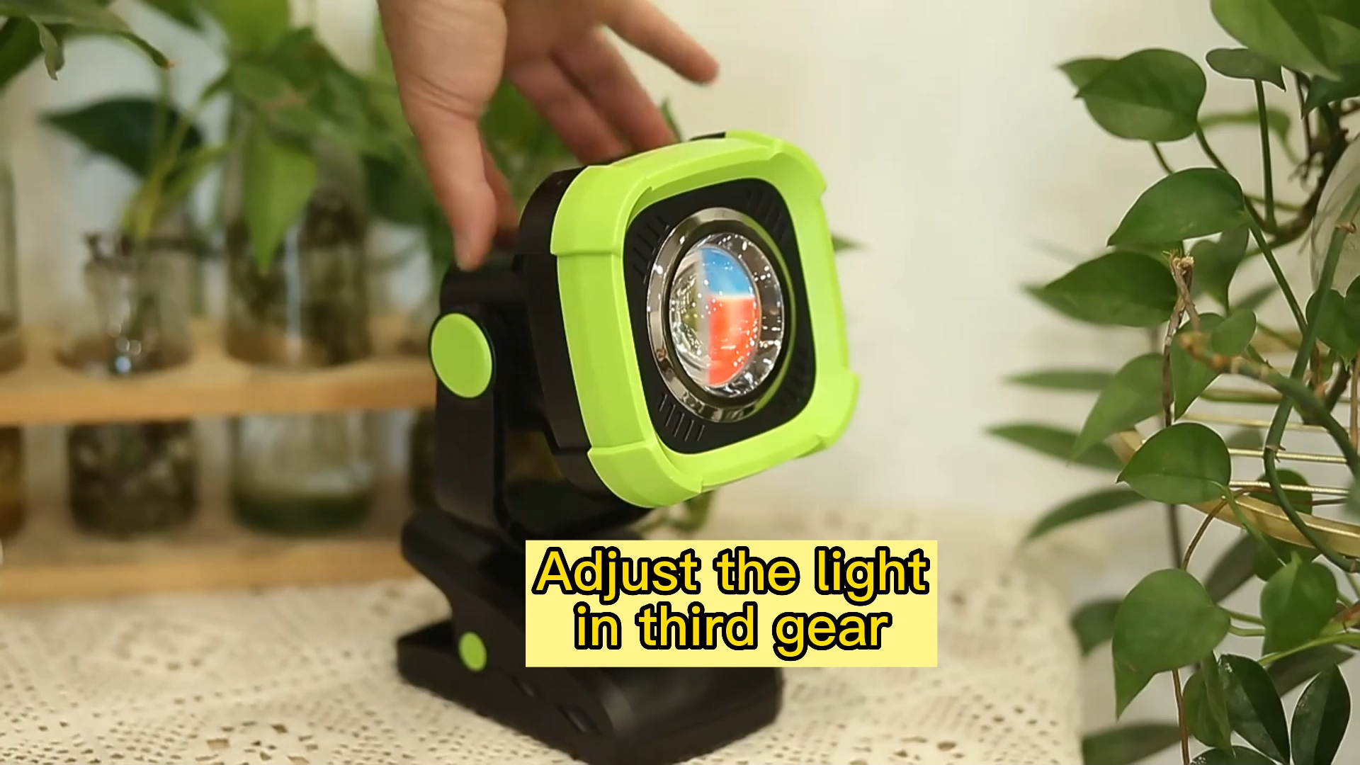 Best COB outdoor camping search light Factory Price - Wenda Deco 1