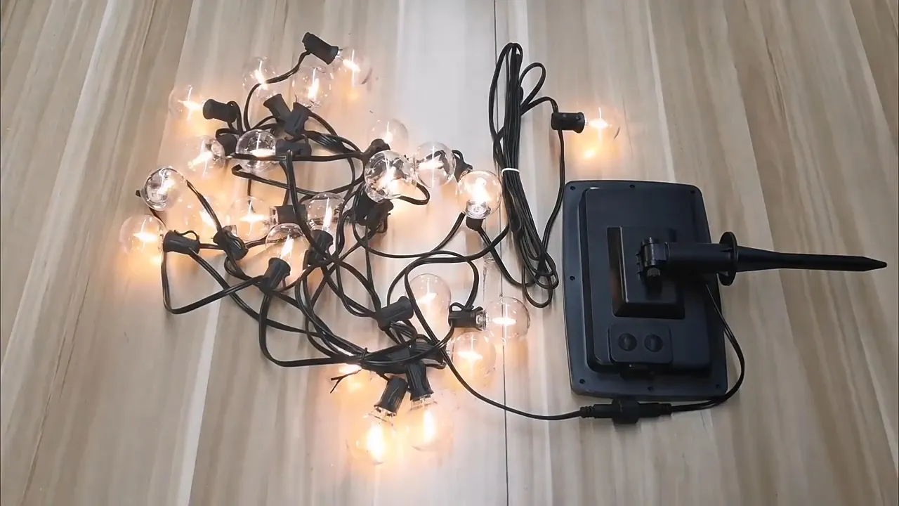 Illuminate Your Patio With Solar-Powered String Lights 1