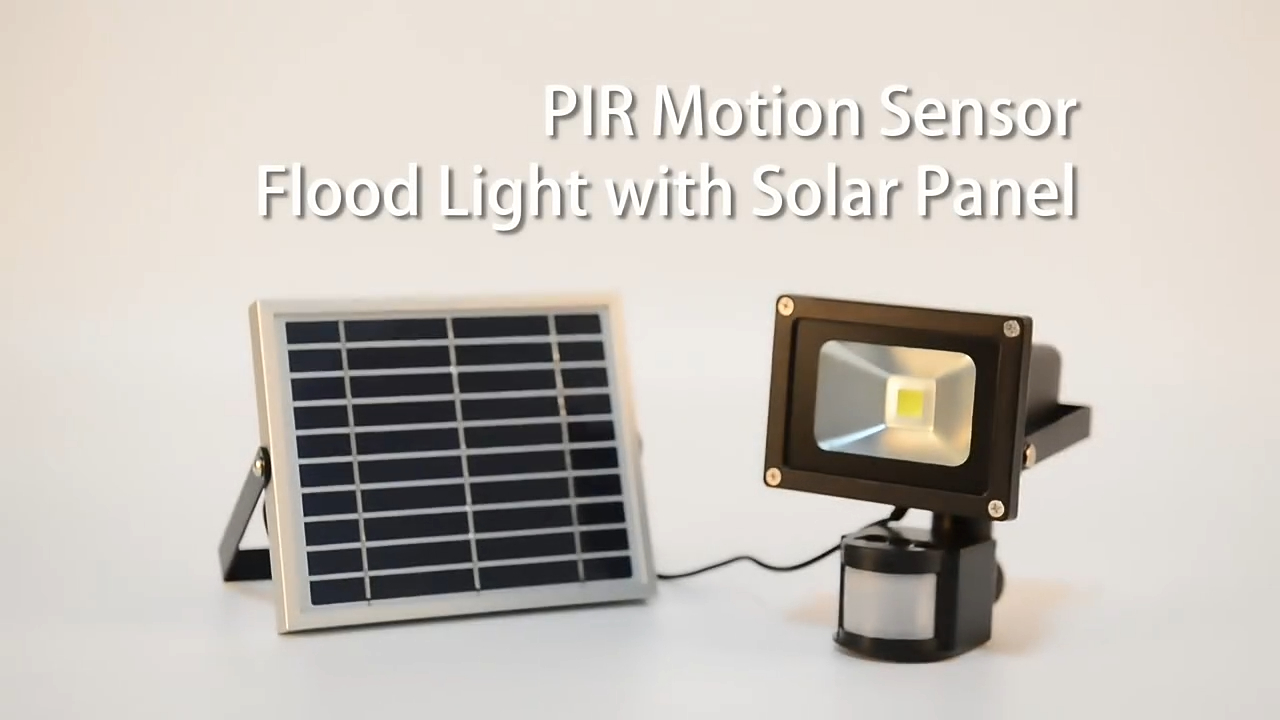  Wholesale PIR motion sensor solar flood light with good price - Wenda Deco 