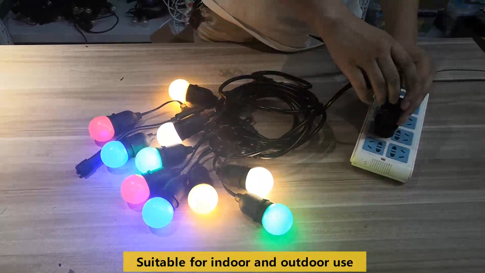 Giardino Patio Pergola Decorazioni per le feste Festoon all'aperto Illuminazione solare luminosa | Wenda Deco 1