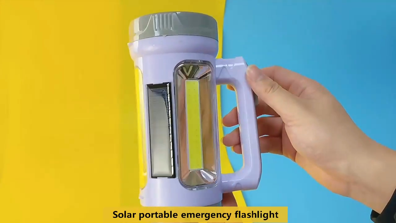  China Solar portable emergency flashlight manufacturers - Wenda Deco 