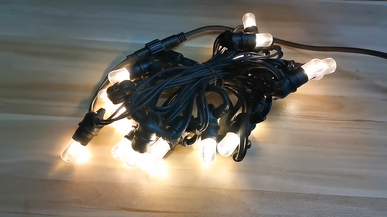 Wendadeco Christmas med starburst Дэкаратыўная лямпа даволі E14 святлодыёдная лямпа для гірлянды / на адкрытым паветры 1