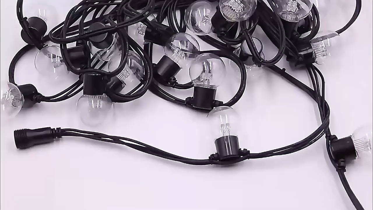 decorazione natalizia lampada led stringa festone luci esterno edison luce esterna g45 festone illuminazione 1