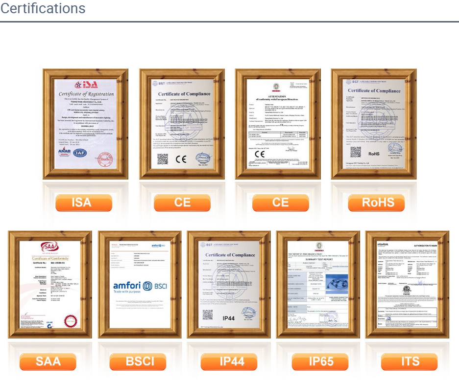 Produttori di luci da giardino a festoni personalizzati dalla Cina | Wenda Deco 15