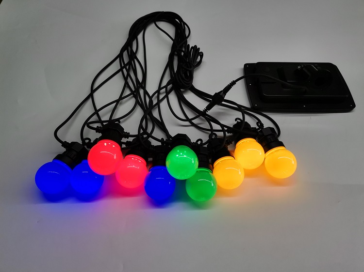 Hot Sale Festival solaire g50 guirlandes lumières décoratives étanches pour Noël Garden Party 9