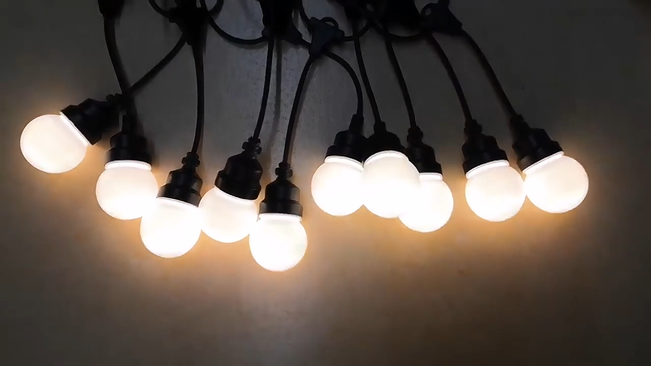 Garland Street LED G50 Birnen-Schnur-Licht als Weihnachtsdekorations-Lampe für Haus-Innenfeiertags-Beleuchtung 1