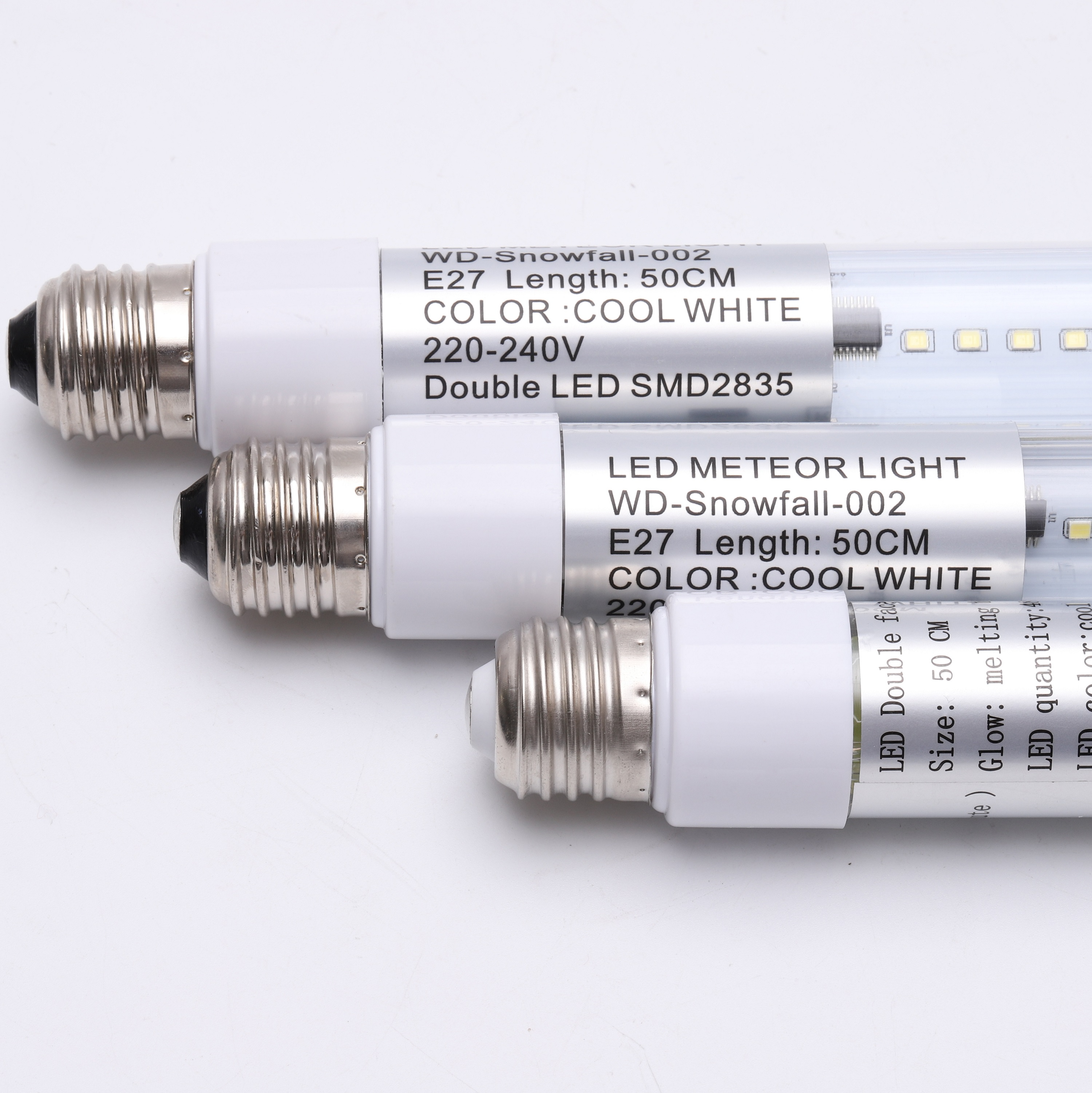 Восеньская фея Радок Святлодыёдныя ёлкі Дэкаратыўныя каскадныя лямпы Метэорны дождж Ўпрыгожванне святлодыёдныя ліхтары снегападу 5