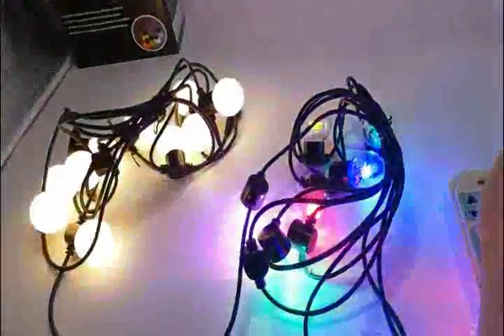 wendadeco led copper wire string lights outdoor patio garden decoration waterproof led ball G45 string light 1