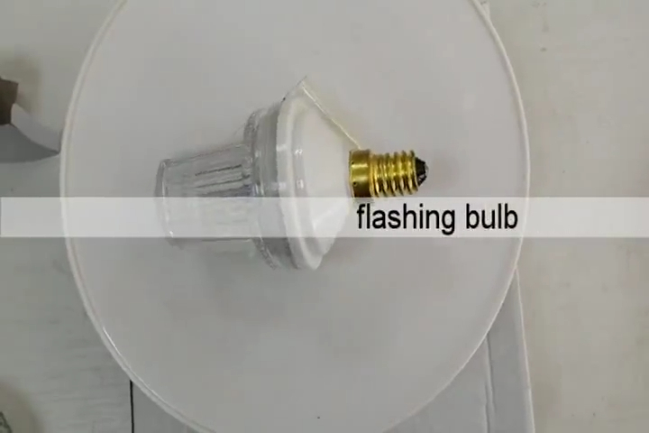 220v 1w 2w Outdoor And Indoor Flashing Bulb  holiday Lighting E27 Led Bulb med starburst Led Lamp Strobe Lights 1