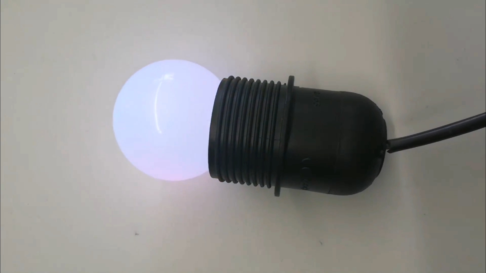 RGB decor led light bulb G45 plastic color change led bulb G45 Christmas decorations | Wenda Deco 1