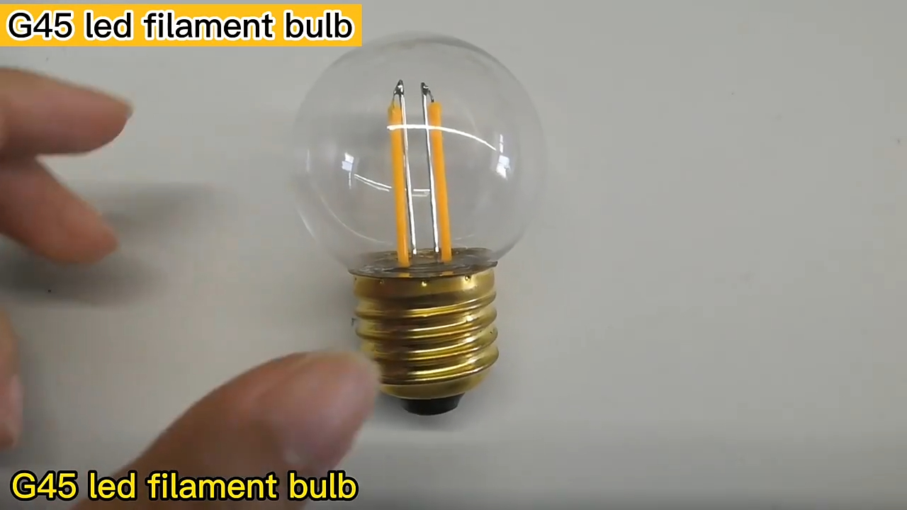 Wholesale High Quality 24V G45 plastic led filament bulb with good price - Wenda Deco 1