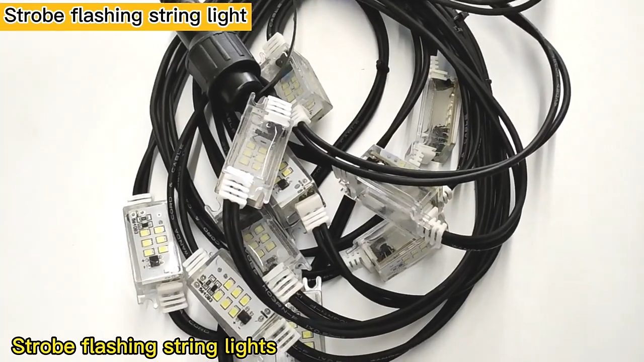LED 爆発性フラッシュ ストリング ライト 5 メートル接続可能なストリング ライト メーカー |ウェンダ・デコ 1