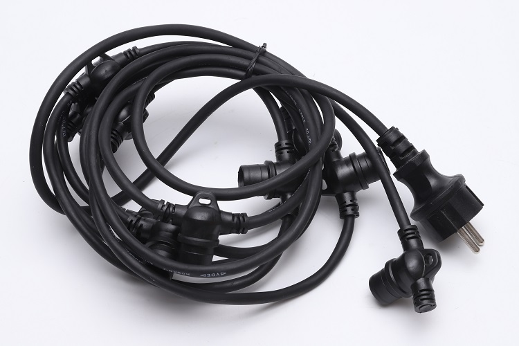 outdoor flashing led string lights bulb string 5m 10m connectable waterproof e14 belt Wholesale - WENDA DECO 10