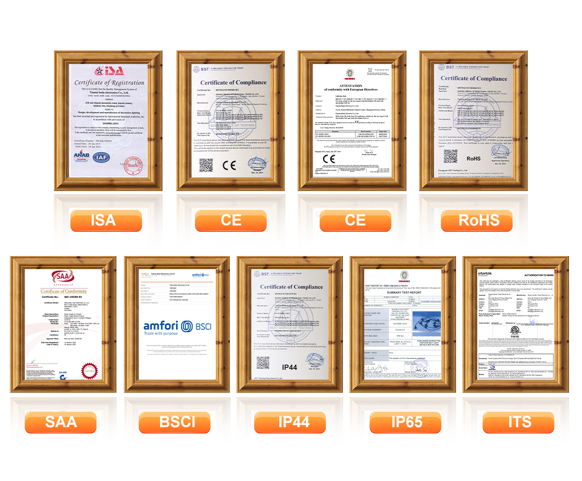 outdoor flashing led string lights bulb string 5m 10m connectable waterproof e14 belt Wholesale - WENDA DECO 13