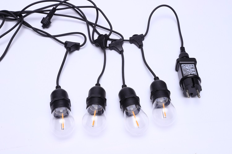 Custom S14 Festoon luzes pátio string fabricantes de iluminação de férias ao ar livre Da China | Wenda Deco 13