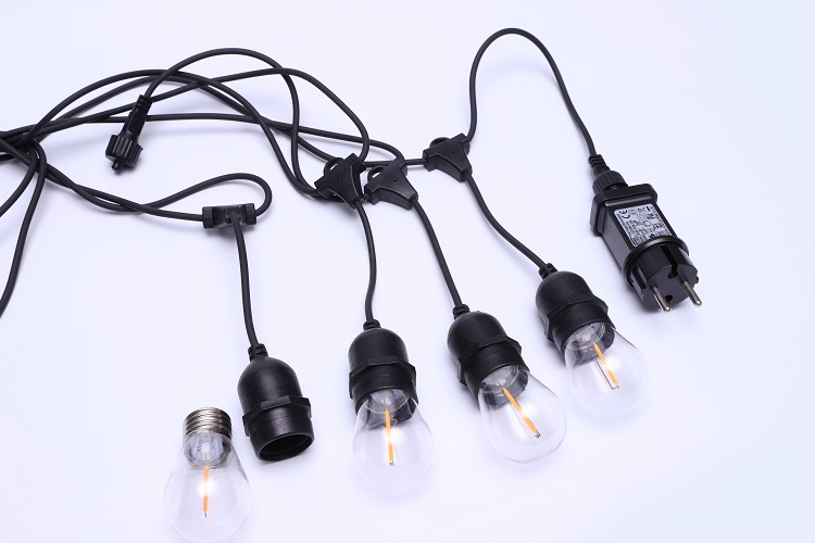 Custom S14 Festoon luzes pátio string fabricantes de iluminação de férias ao ar livre Da China | Wenda Deco 16