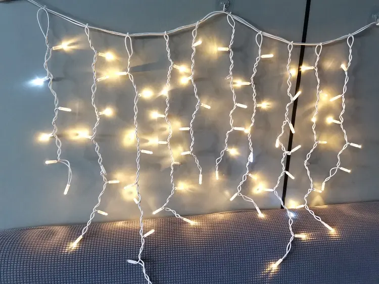 Get Into The Holiday Spirit With Christmas LED Icicle Lights! 1