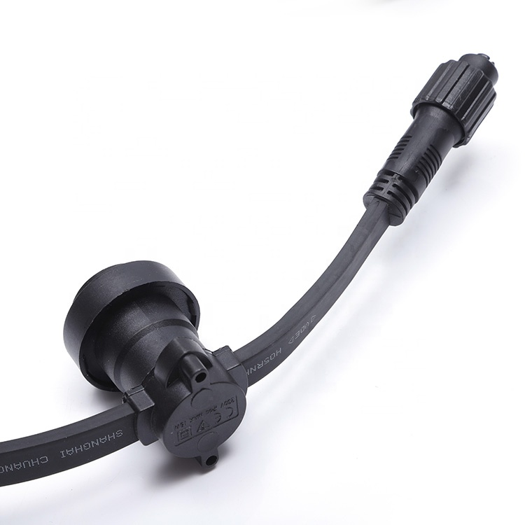 Fairy Flat Belt Merry String Lights Led Light Rainbow Festoon Decorative Cafe Outdoor Christmas 100m Customized IP65 220V -20-40