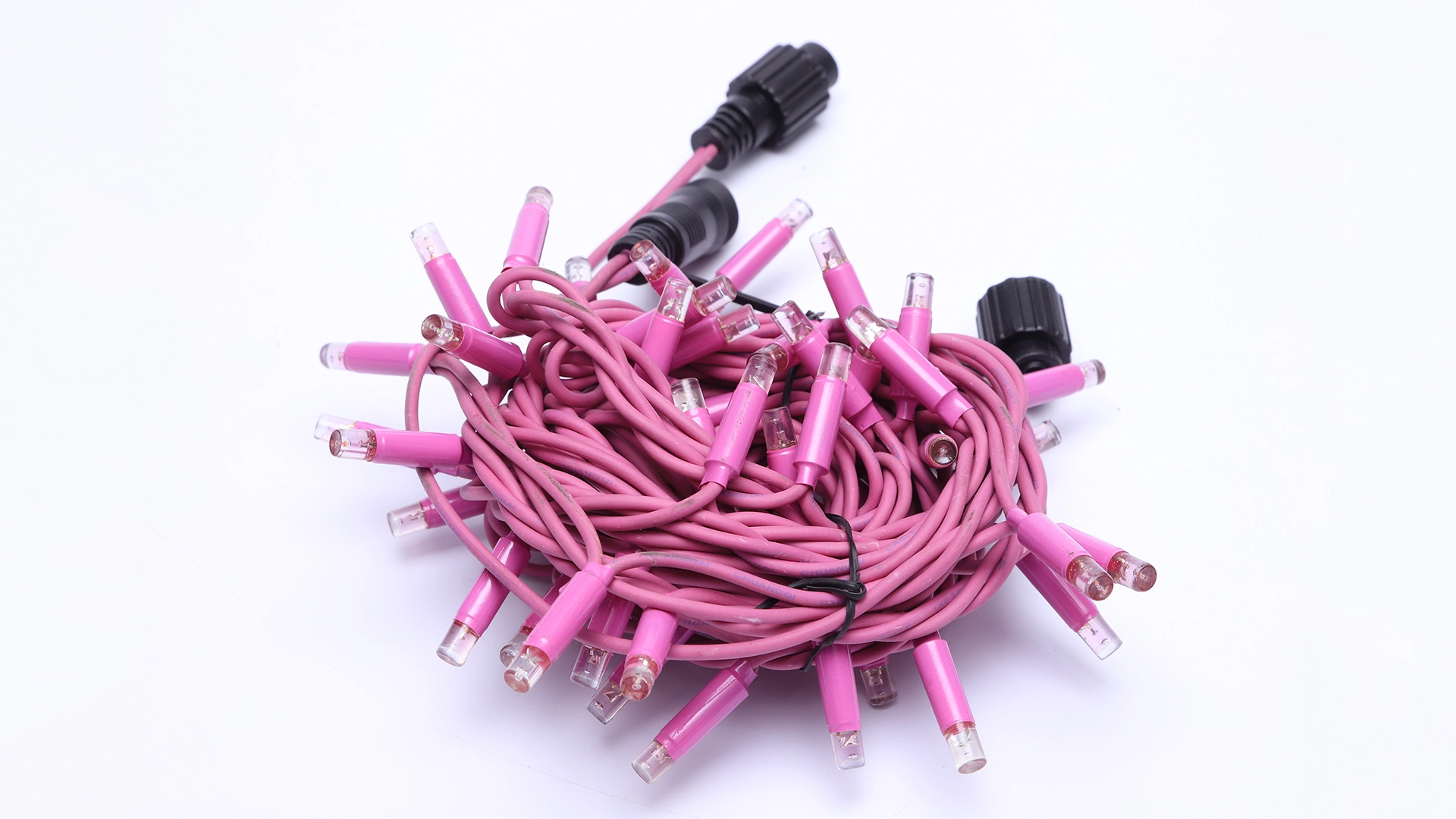Kabel Karet Berwarna-warni yang Disesuaikan Tingkat Komersial- Led Fairy String Lights produsen Dari China | Wenda Deco 1