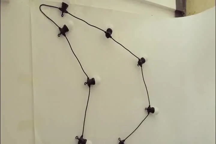 CE rohs G50 LED festoon กลางแจ้งในร่มใช้ g50 festoon เข็มขัด led party lights 1