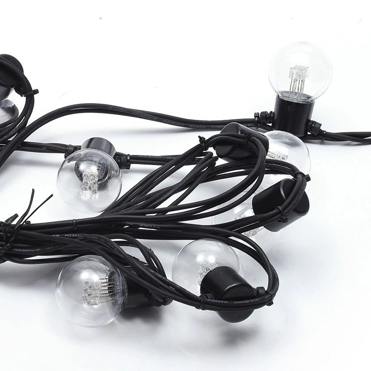 CE ROHS Lâmpada Led Decoração Luz Decoração de Natal Decoração Exterior Branco Quente Branco RGB Preto Branco IP44 220-240V -20--40 1