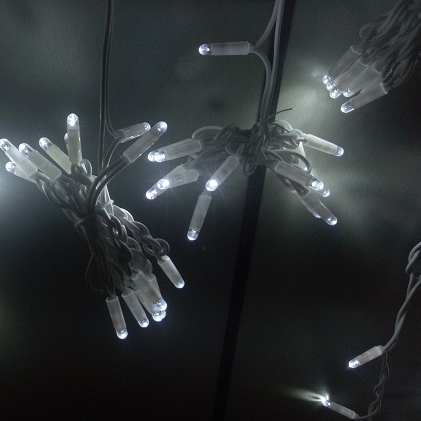 Outdoor Christmas decoration chain light led icicle lights led string party lights 24