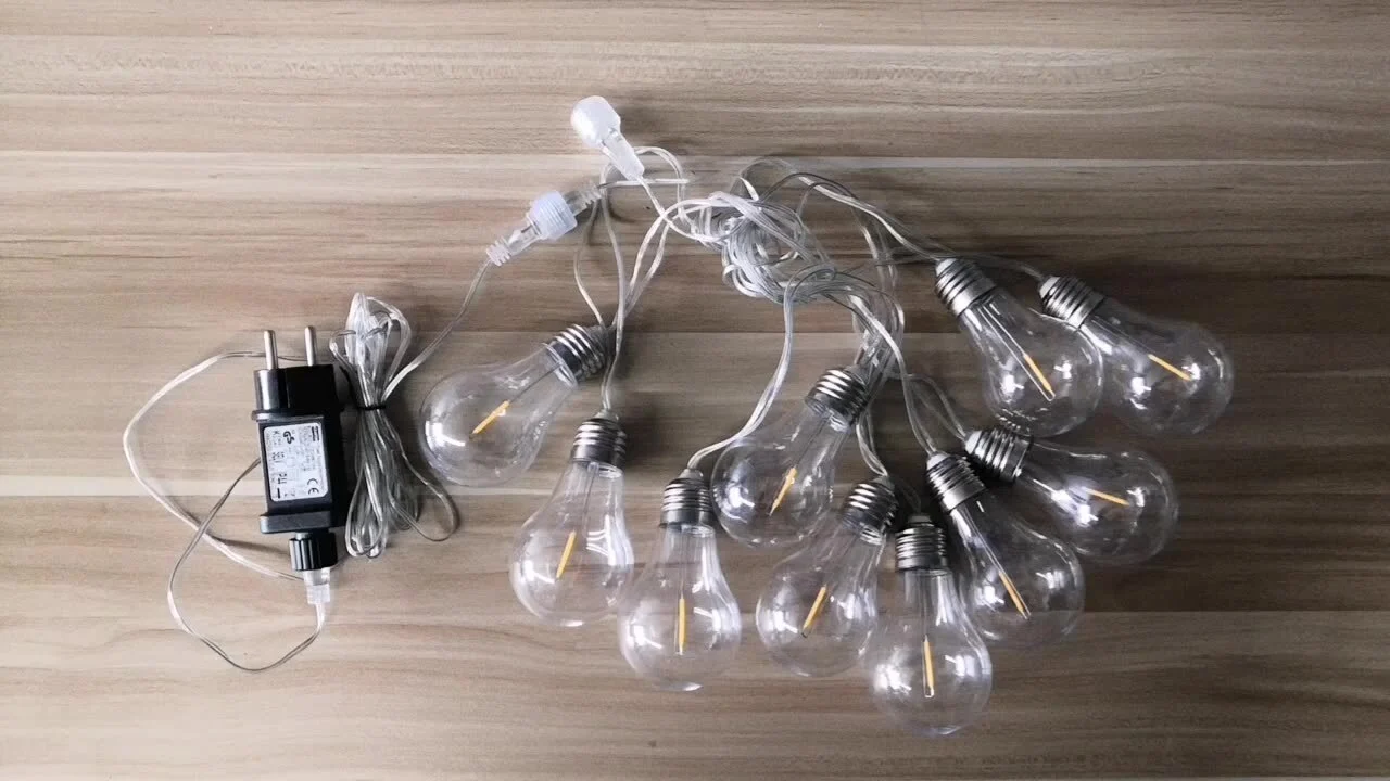 Most popular vintage filament bulb A60 dimmable LED light 1