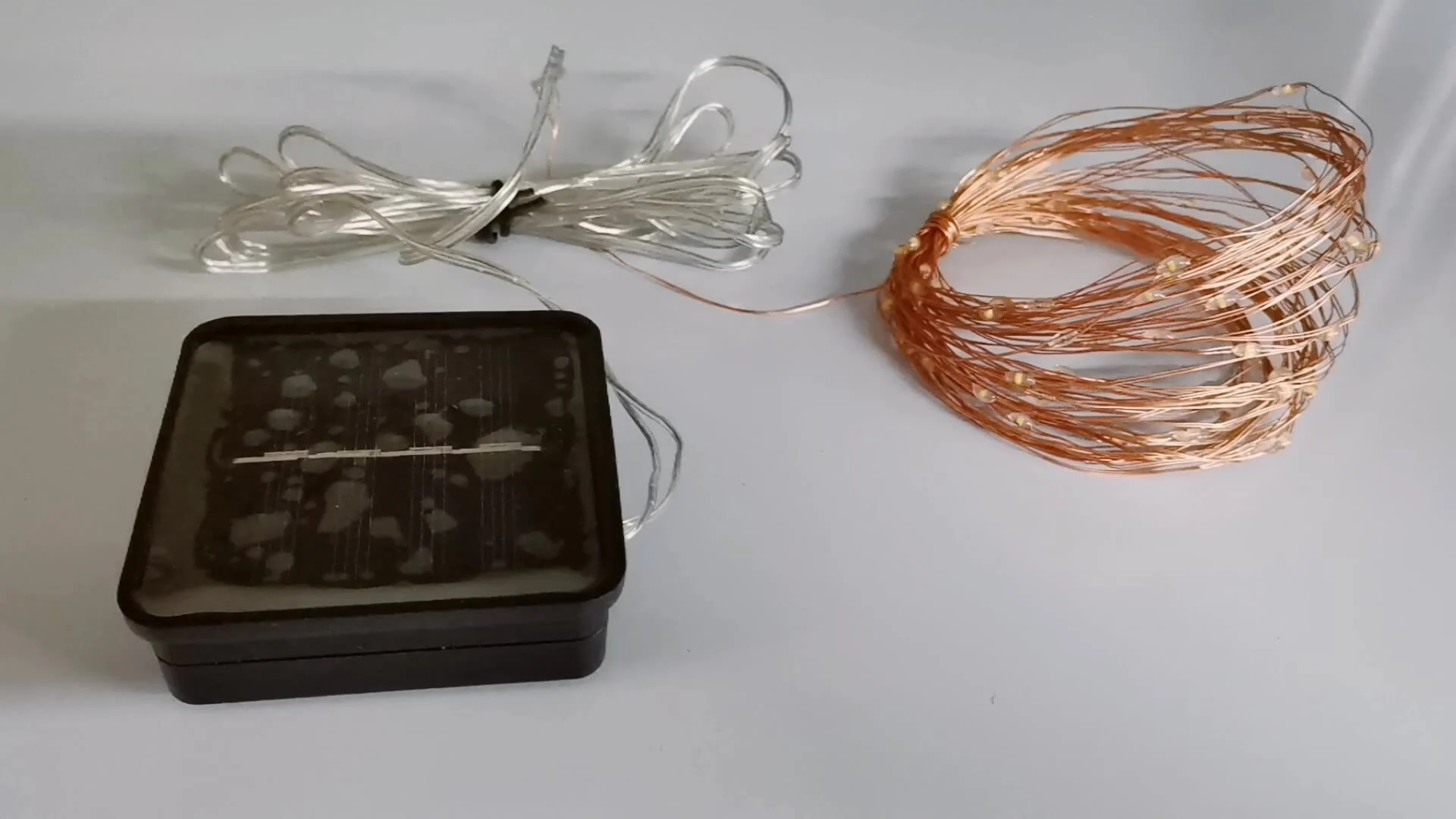 Kualitas IP44 Outdoor Battery Solar Powered String Light Produsen string kawat tembaga surya | Wenda Deco 1