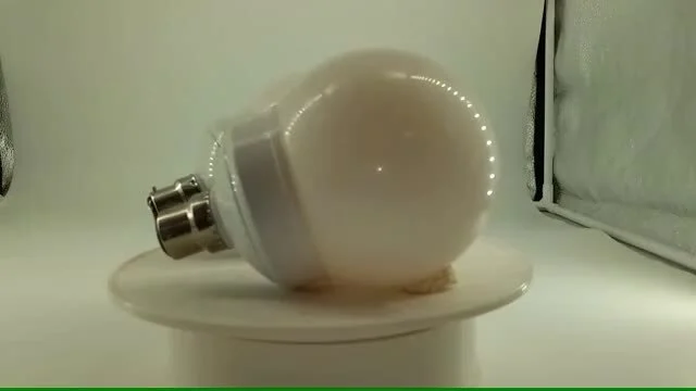 防水 220v 2.5 ワット屋外クリスマスプラスチック 6500k ライトコールドホワイト G100 乳白色の地球儀照明緊急灯 B22 Led 電球 1