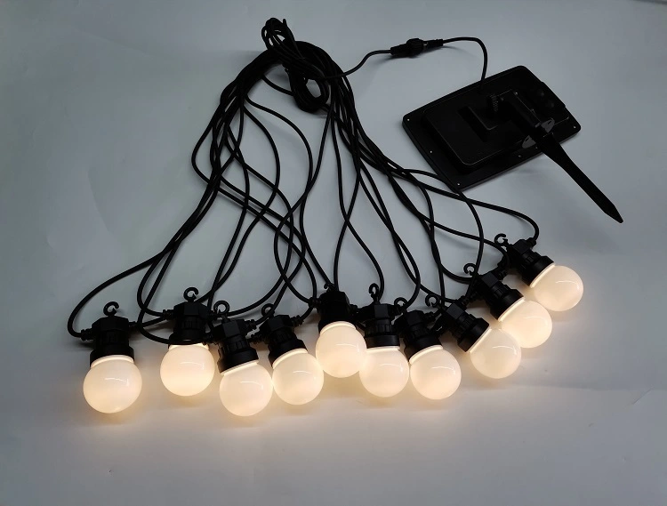 Lumină stradală LED solară Impermeabilă Lumină LED solară Bec LED Lumină solară pentru decorarea grădinii 1