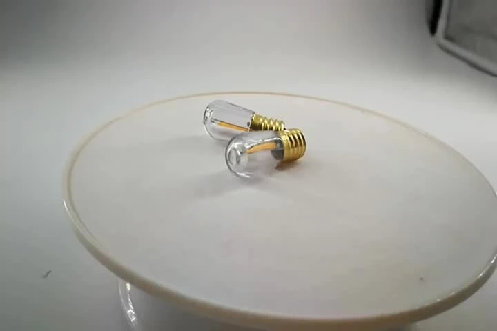 WENDA - E14 0.18W Lampadina Edison e14 a filamento bianco caldo impermeabile 1