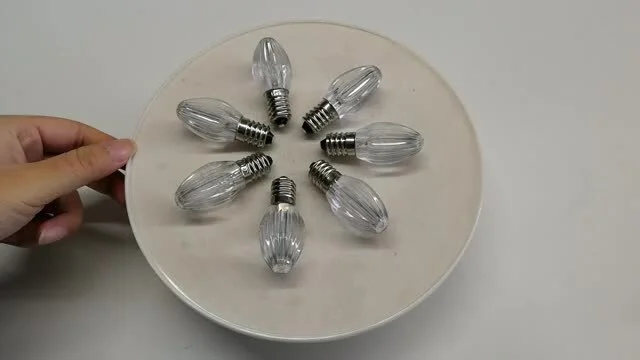 WENDA - Nuovo stile E14 C7 C9 Decorazioni per esterni Lampada a led E14 Led a lume di candela 14v 24v Vendita calda Top 10 1