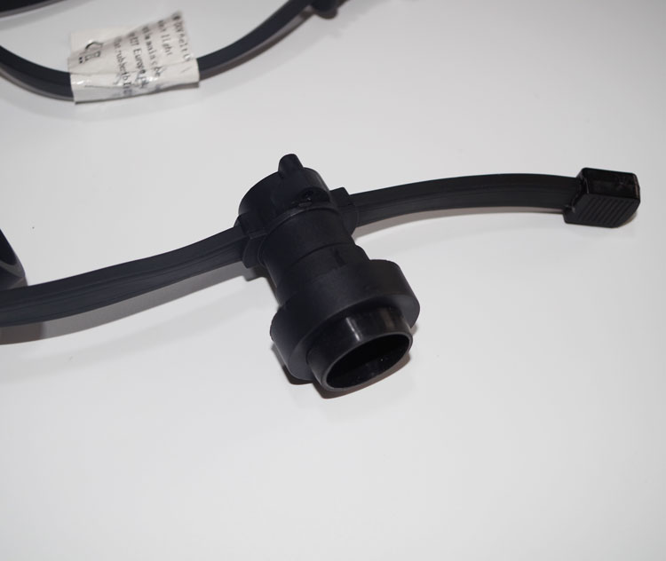 Outdoor Party String Lighting E27 Belt Lights B22 Socket Festoon Christmas Garden Wedding Christmas Decoration Rubber Wire 10m